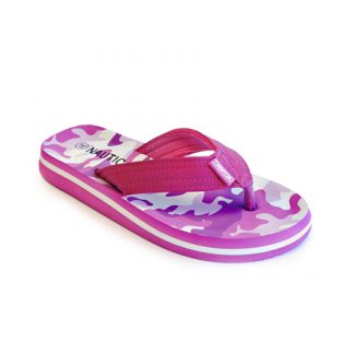 Meisjes slipper Camo fuchsia